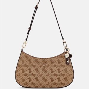 GUESS Logo Noelle Shoulder Bag (charms not included)